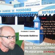 Fernando Gutiérrez, Presidente de Canarias ofrece datos económicos de las cofradías que no cuadran entre otros que se ocultan....Mientras desea opositar a la FNCP